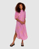 Picture of Mundra Shirt Dress - Fuscia | Boom Shanker