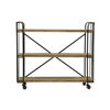 Chic Industrial 3 Shelf Trolley