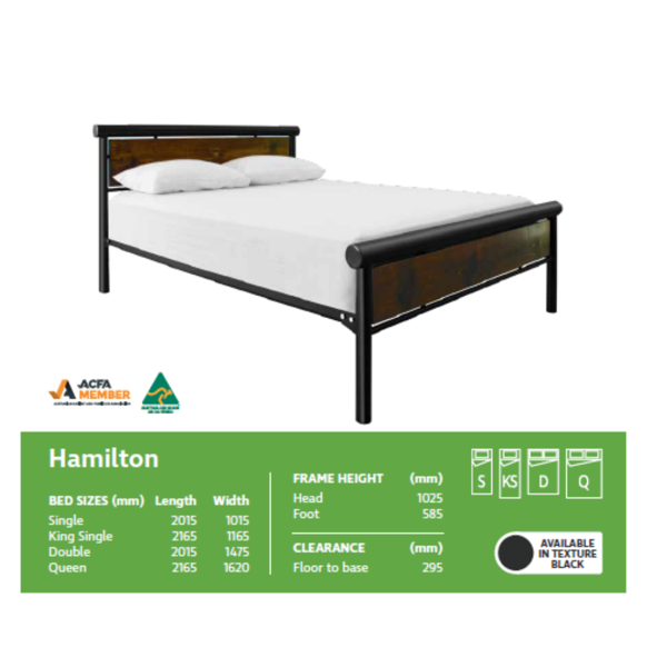 Hamilton Bed Frame | Single