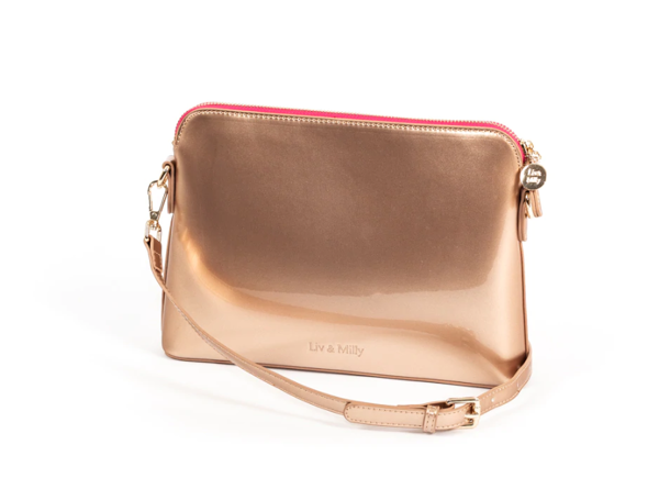 Ravello Bag in Rose Gold | Liv & Milly