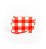 Capri - Red & White Gingham Crossbody (Small) | Liv & Milly