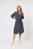 Alexa Dress - Navy | Threadz