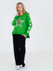 Kate Leopard Print Star Sweatshirt - Naphrite  | 3rd Story