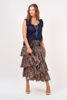 Sangria Skirt - Beatrice Print | Naudic