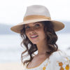 Maui WIde Brim  Fendora Hat - Mix Camel/Camel 58cm (M/L) | Tina M Copenhagen