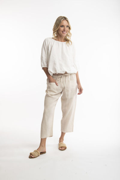 Linen Pant  - Sand | Escape by QC