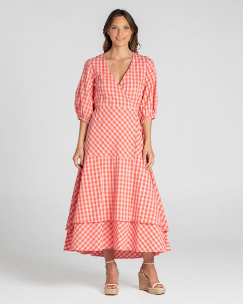 Piper Dress - Red Juno | Boom Shanker