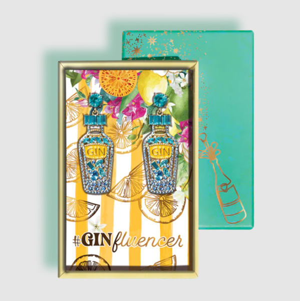 Ginfluencer Gin Bottles Earrings | Lisa Pollock