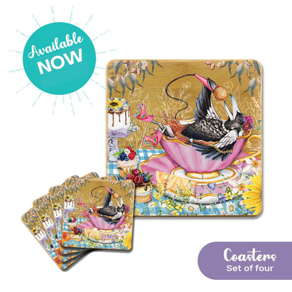 Coaster Set - Maggie's Song  | Lisa Pollock