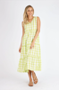 Lindsey Tiered Midi - Lime | Lula Life