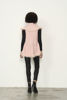 Knit Vest w/ Fur Trim - Pink | Caju