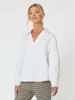 Eliza Linen Shirt - White | Gordon Smith