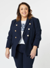 Lauren Blazer - Navy | Gordon Smith