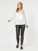 Luna Faux Leather Pant - Black | Hammock & Vine