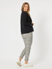 Cara Check Pant - Toffee | Threadz