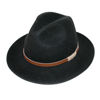 Patterson Fedora  (57cm) - Black | Evoke