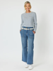 Hudson High Rise Wide Leg Jean - Denim  | Gordon Smith