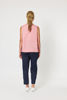 Sara Linen Side Button Cami - Coral | Gordon Smith