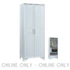 Miya Wardrobe 2 Door - Gloss White | Online Only