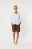 Jordan Linen Short - Koko | Gordon Smith