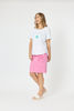 Portia Denim Skirt - Hot Pink | Gordon Smith