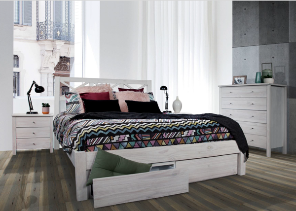 Picture of Yarra Queen Bed (No Drawers)