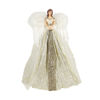 Fabric Angel Tree Topper - Champange with White Wings | 20 x 20 x 30