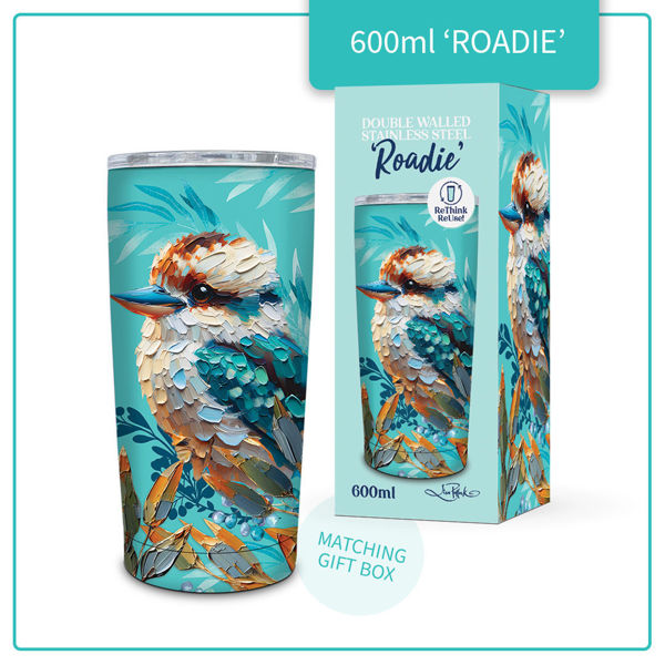 Roadie Travel Mug - Charming Kookas | Lisa Pollock Art