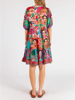 Frida Tiered Dress - Multi | Lula Life