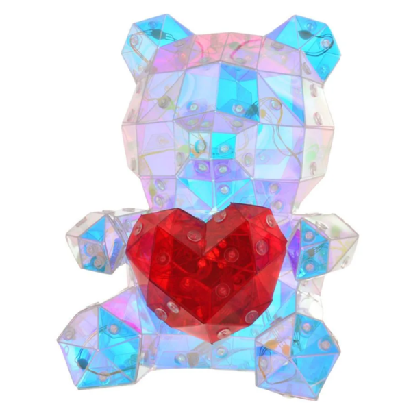 Starlite Bear with Heart | LED Lights