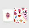 Pomelo & Dewberry Queen Of Hearts Candle -Palm Beach