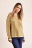 Cable Knit Sweater - Kelp | Seesaw