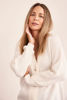 Button Thru Rib Cardigan - Winter White | Seesaw