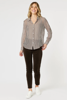 Harper Slim Leg Cord Pant - Chocolate | Gordon Smith