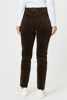Harper Slim Leg Cord Pant - Chocolate | Gordon Smith