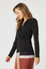 Opera Cross Front Top - Black | Gordon Smith