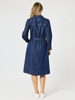 Cape Town Denim Button Dress - Denim | Gordon Smith