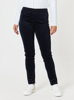 Harper Slim Leg Cord Pant - Navy | Gordon Smith