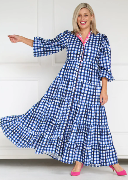 Alice Dress - Navy | Liv & Milly
