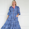 Alice Dress - Navy | Liv & Milly